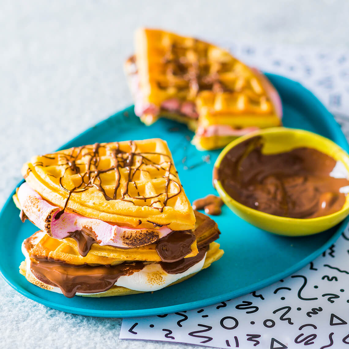Waffle s’more sandwiches Recipes Pick n Pay